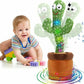 Cute Dancing Cactus Rechargeable Toy for Kids