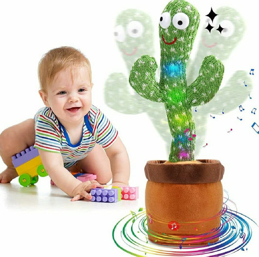 Cute Dancing Cactus Rechargeable Toy for Kids