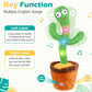 Cute Dancing Cactus Rechargeable Toy for Kids