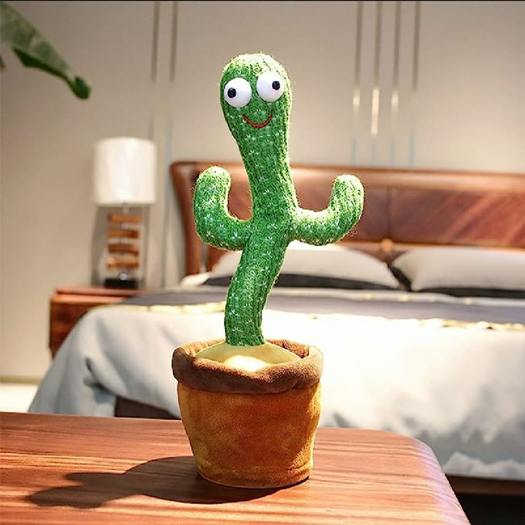 Cute Dancing Cactus Rechargeable Toy for Kids