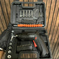 48-in-1 Screwdriver Kit With LED Light 48-Pieces