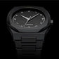 Black Arabic Aura Watch For Men's