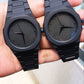 Black Arabic Aura Watch For Men's